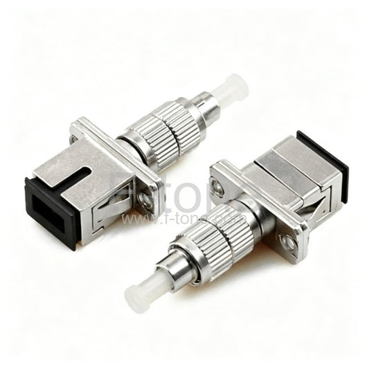 SC Female to FC Male Singlemode Simplex Fiber Adapter