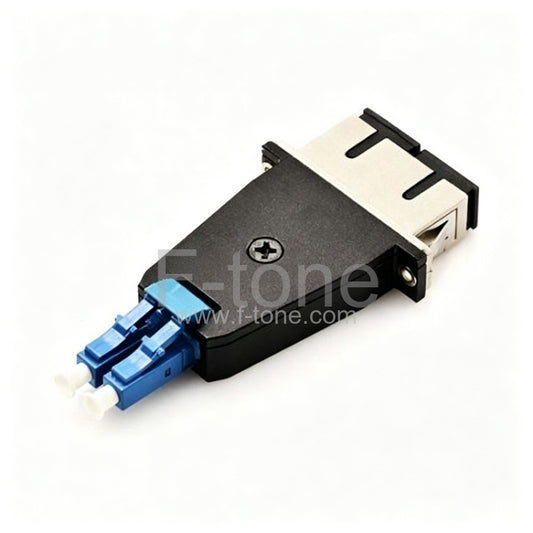SC Female to LC Male Singlemode Duplex Adapter Converter