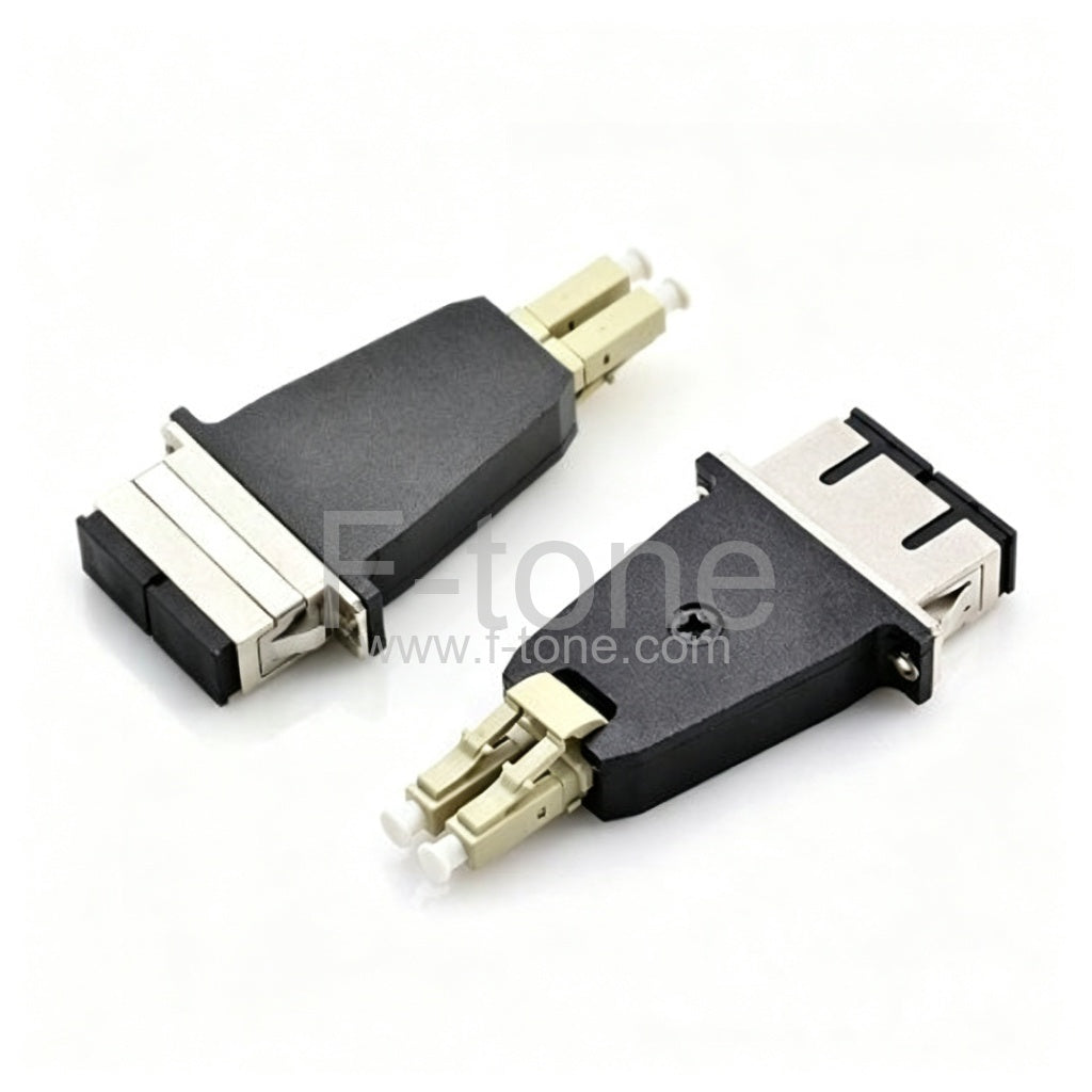 SC Female to LC Male Multimode Duplex Adapter Converter