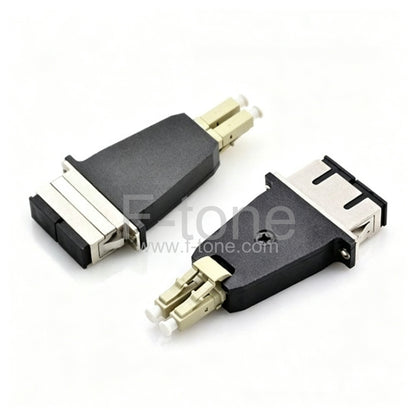 SC Female to LC Male Multimode Duplex Adapter Converter