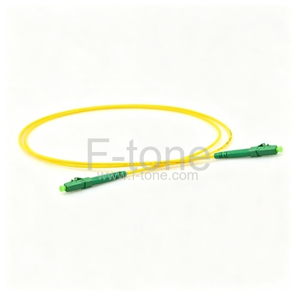 LC/APC to LC/APC OS2 Singlemode 9/125 Simplex Fiber Patch Cable