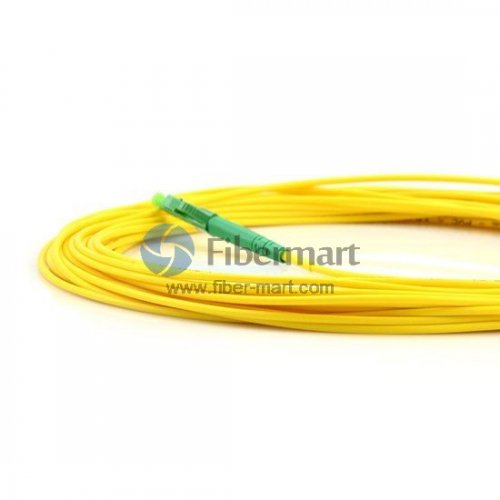 LC/APC to LC/APC OS2 Singlemode 9/125 Simplex Fiber Patch Cable