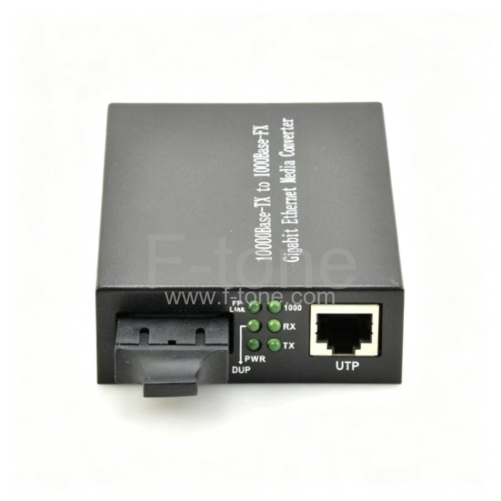 1000Base Dual Fiber 1310nm 20km Gigabit Fiber Media Converter
