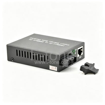 1000Base Dual Fiber 850nm 550m Gigabit Fiber Media Converter
