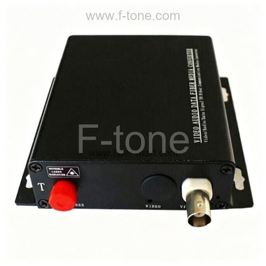 1 Channel HD-AHD over Optical Fiber Transmitter and Receiver Set