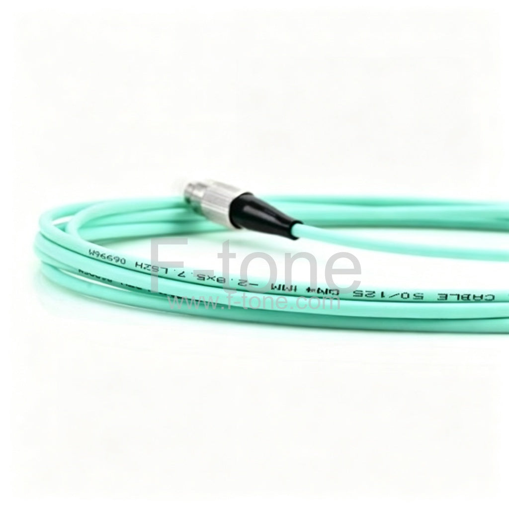 FC-LC Simplex OM4 Multimode Fiber Patch Cable