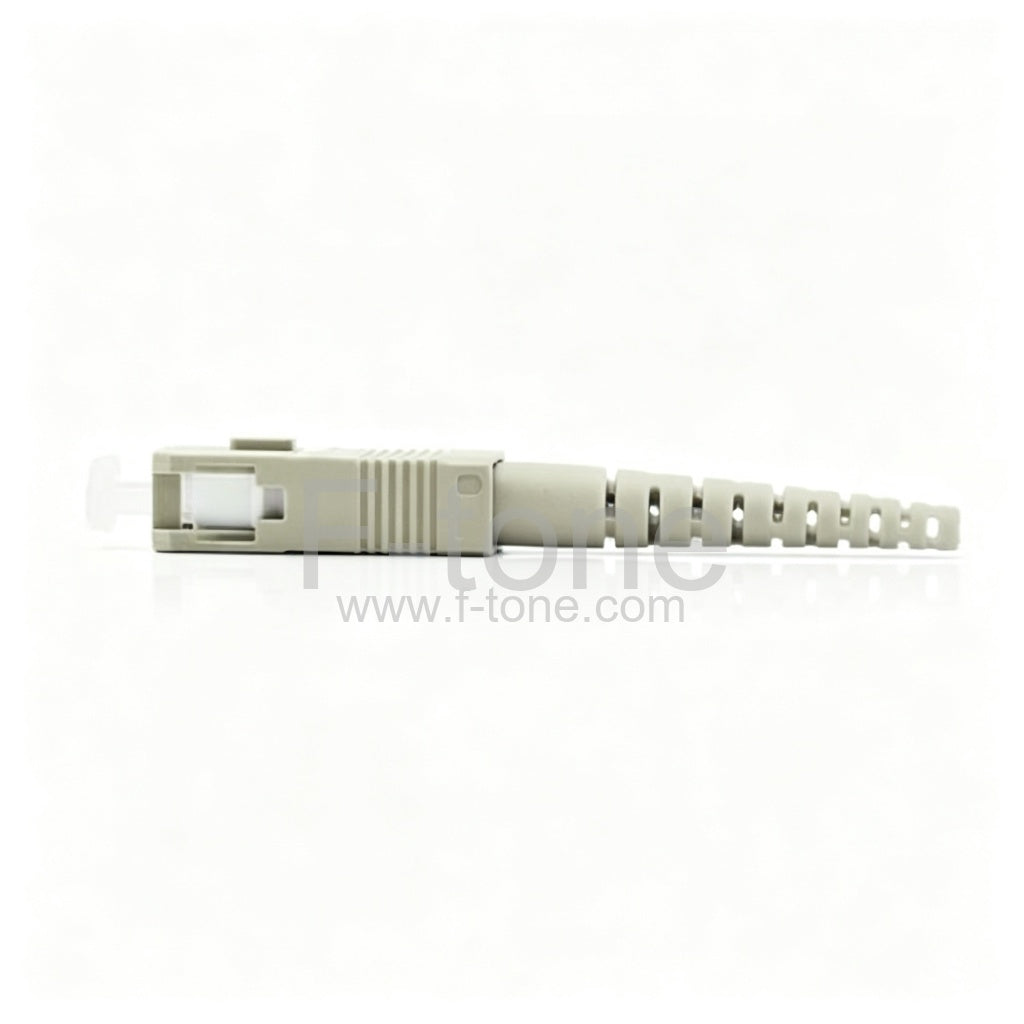 SC UPC Multimode Simplex 3.0mm Boot Fiber Optic Connector