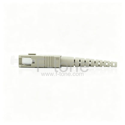 SC UPC Multimode Simplex 3.0mm Boot Fiber Optic Connector