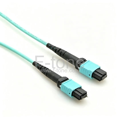 MPO-32 Fibers OM4 Multimode 32 Strands MPO Breakout Cable 3.0mm LSZH/Riser