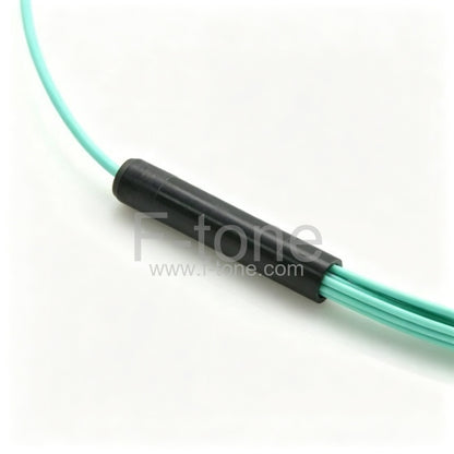 MPO-32 Fibers OM4 Multimode 32 Strands MPO Breakout Cable 3.0mm LSZH/Riser