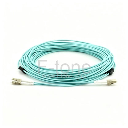 LC-LC Duplex OM4 Multimode Armored Fiber Patch Cable