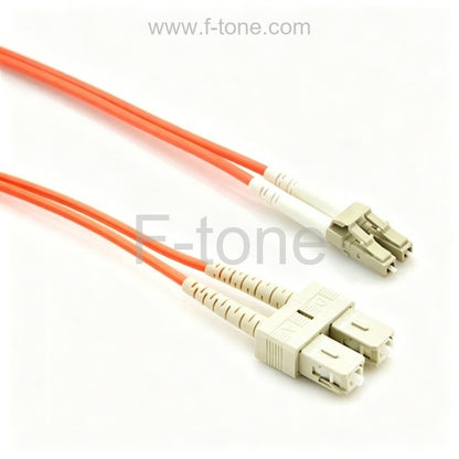 LC-SC Simplex OM2 Multimode Fiber Patch Cable