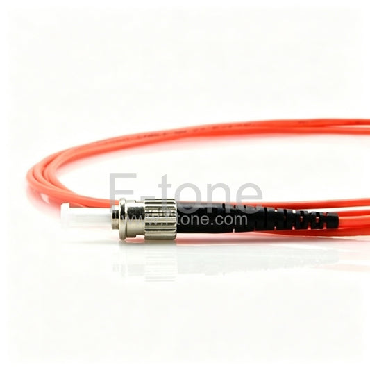LC-ST Simplex OM3 Multimode Fiber Patch Cable