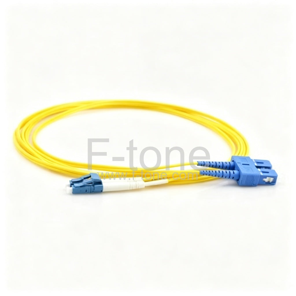 LC/UPC to LC/UPC 4 Fibers SM 9/125 Single mode Fiber Patch Cable