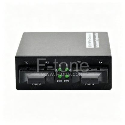 550m/60km 850nm/1310nm SFP Gig E SingleMode to Multimode Fiber Media Converter
