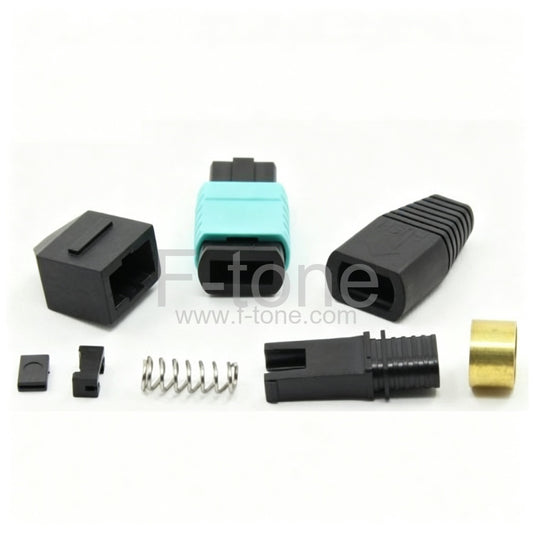 MPO UPC Female Multi-mode Simplex MPO Connector with ferrule and spare parts low loss
