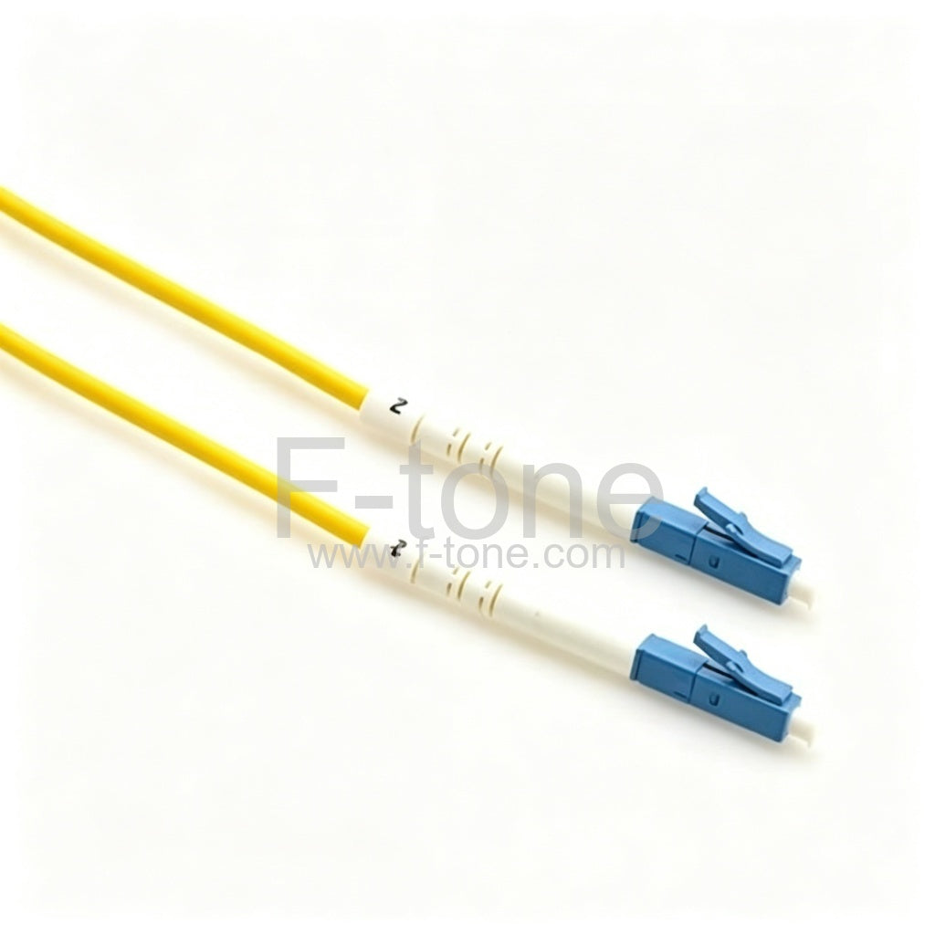 ODC Plug to LC/SC/ST/FC Singlemode 2 Fibers Cable with Outdoor Metal Connector