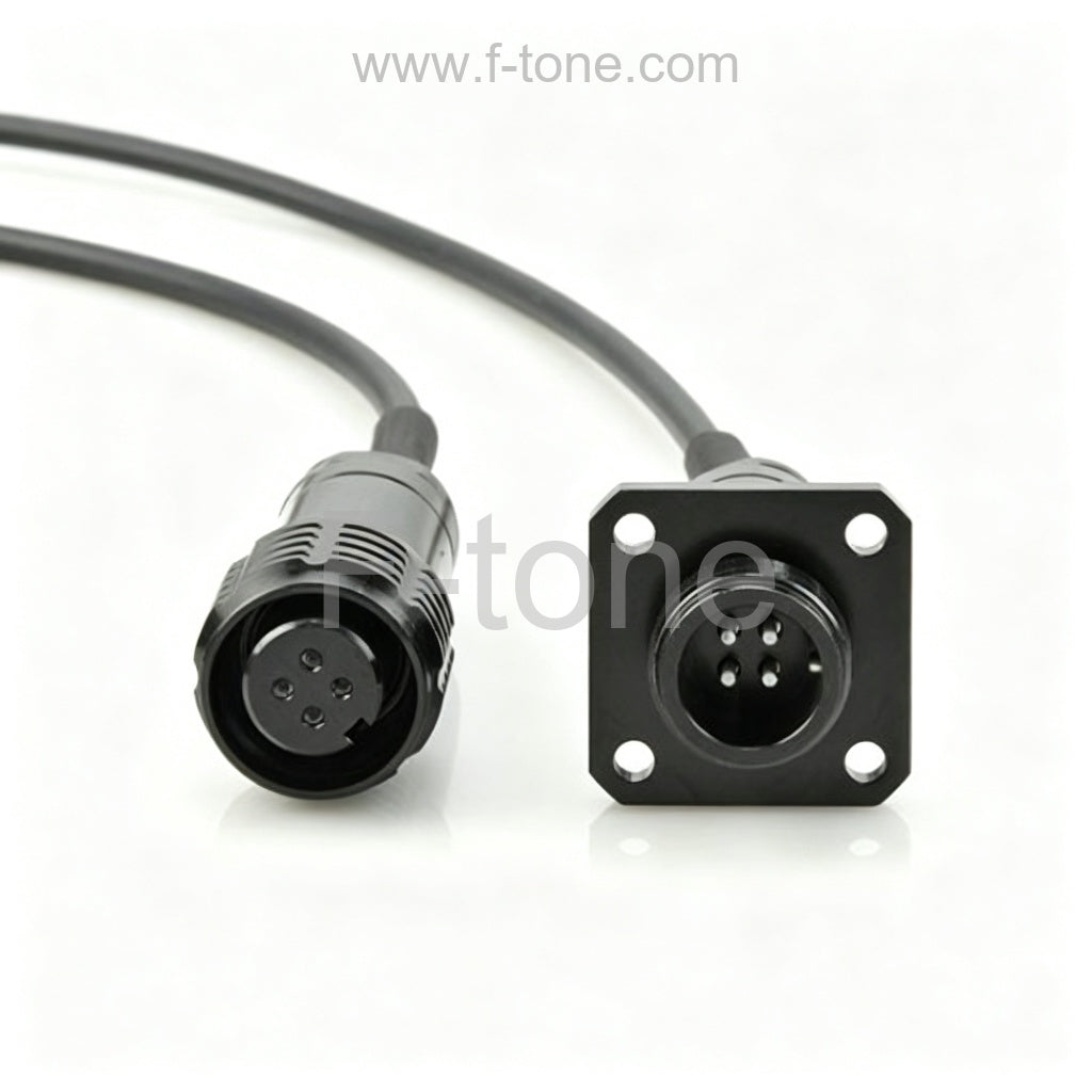 ODC Plug to LC/SC/ST/FC 4 Fibers Cable with Outdoor Cable Connector