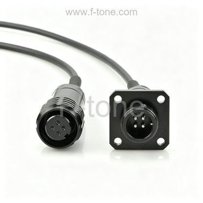 ODC Plug to LC/SC/ST/FC 4 Fibers Cable with Outdoor Cable Connector