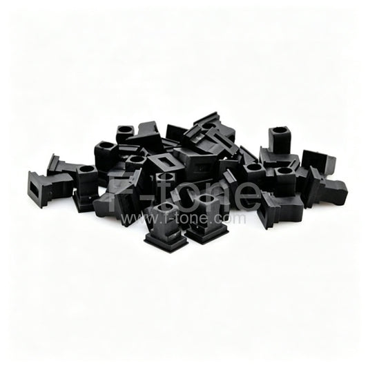 SC Mating Sleeve Adapter Dust Caps for SC Connectors Black 100 pcs/pack