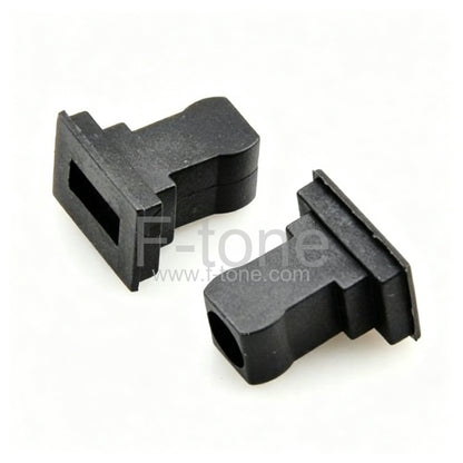 SC Mating Sleeve Adapter Dust Caps for SC Connectors Black 100 pcs/pack