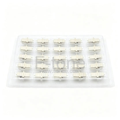 SC UPC to LC UPC Simplex Metal Fiber Adapter Female to Female