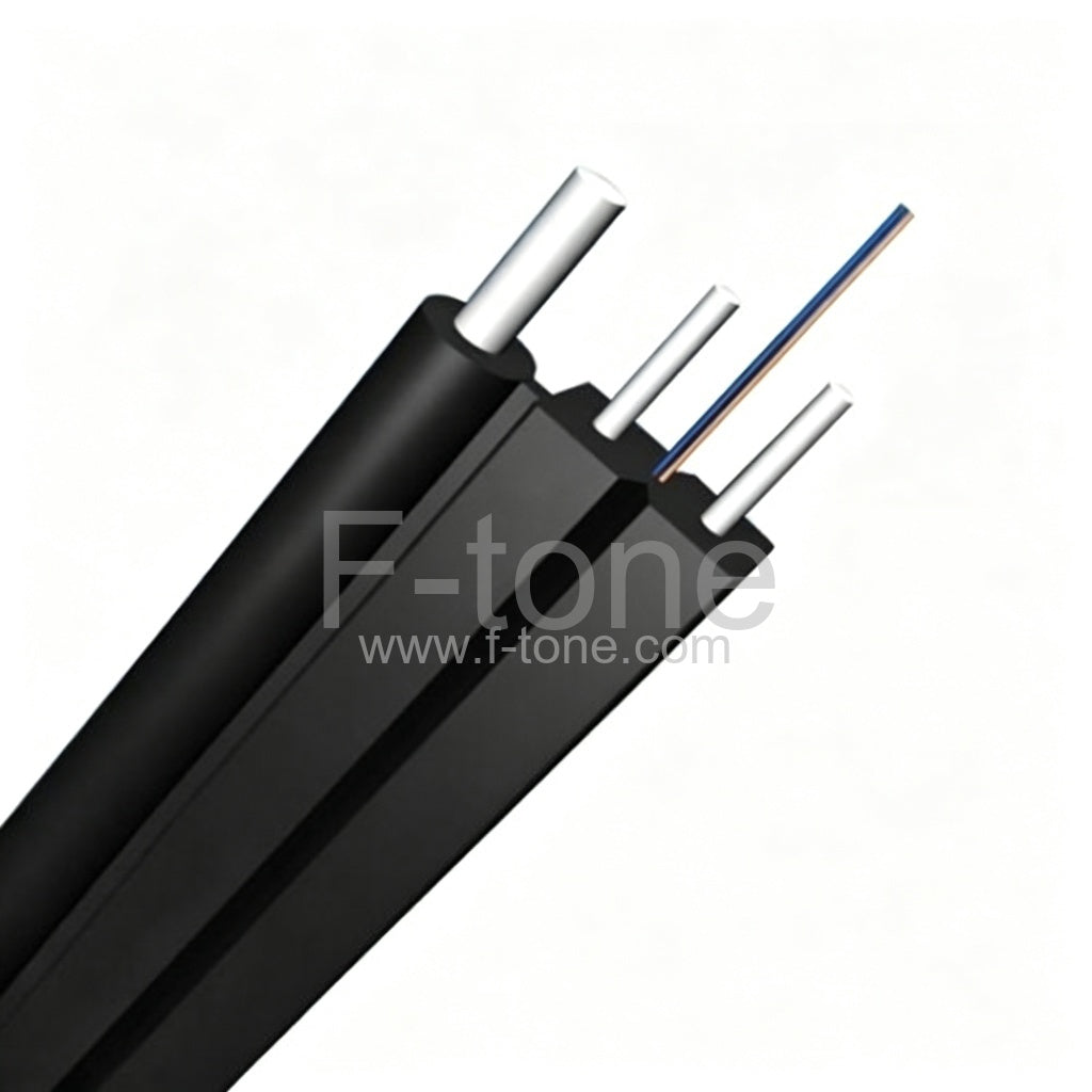 1 Fiber Single-mode FRP Strength member LSZH FTTH Indoor Cable-GJXH