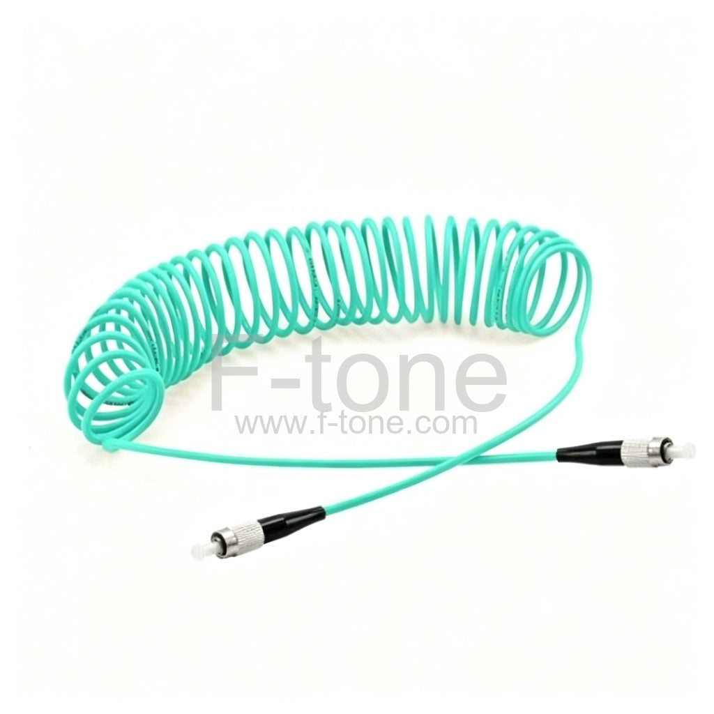 SC-ST Simplex OM4 Multimode Fiber Patch Cable
