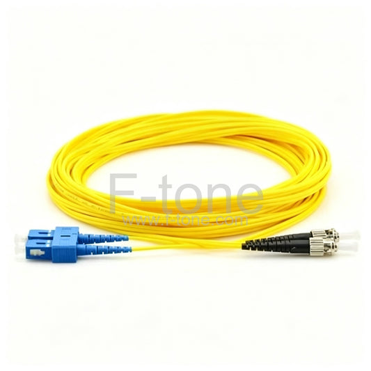 SC-ST Simplex 9/125 Single-mode Fiber Patch Cable