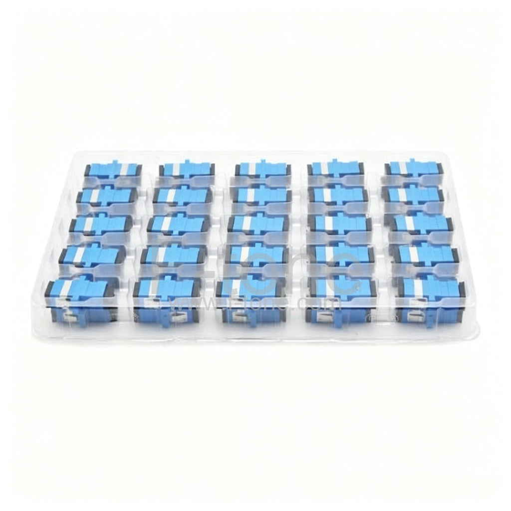 SC/UPC to SC/UPC  Simplex With Open Shutter Plastic Fiber Adapter