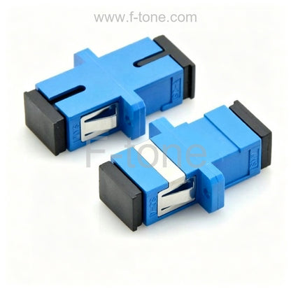 SC/UPC to SC/UPC Duplex With Open Shutter Plastic Fiber Adapter