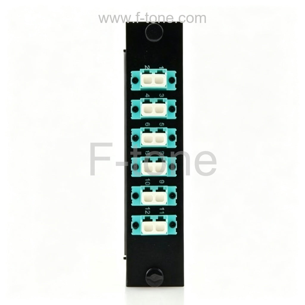 12 Fibers Multi-mode OM1 LC/SC/ST/FC 12 Strands MPO LGX Cassette