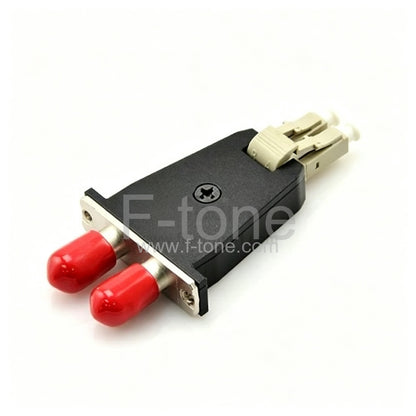 ST Female to LC Male Multimode Duplex Adapter Converter