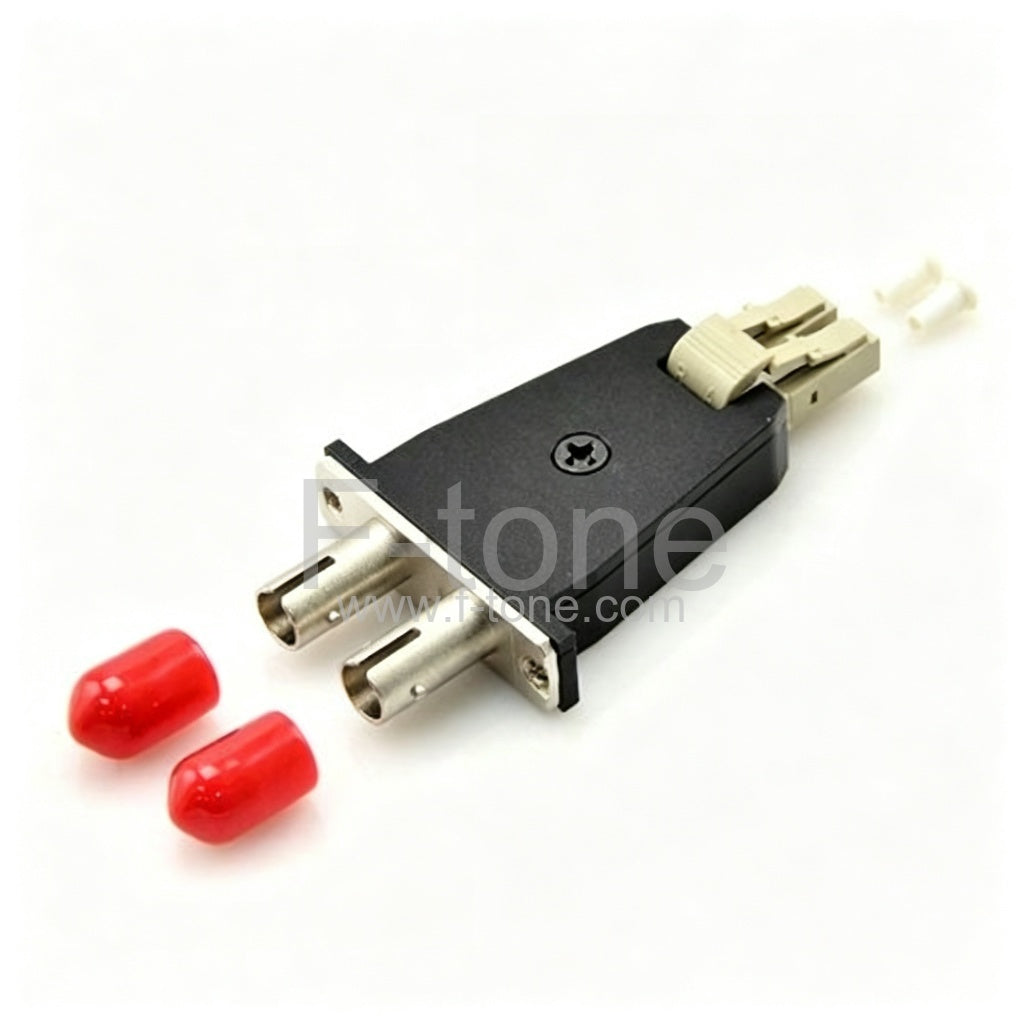 ST Female to LC Male Multimode Duplex Adapter Converter