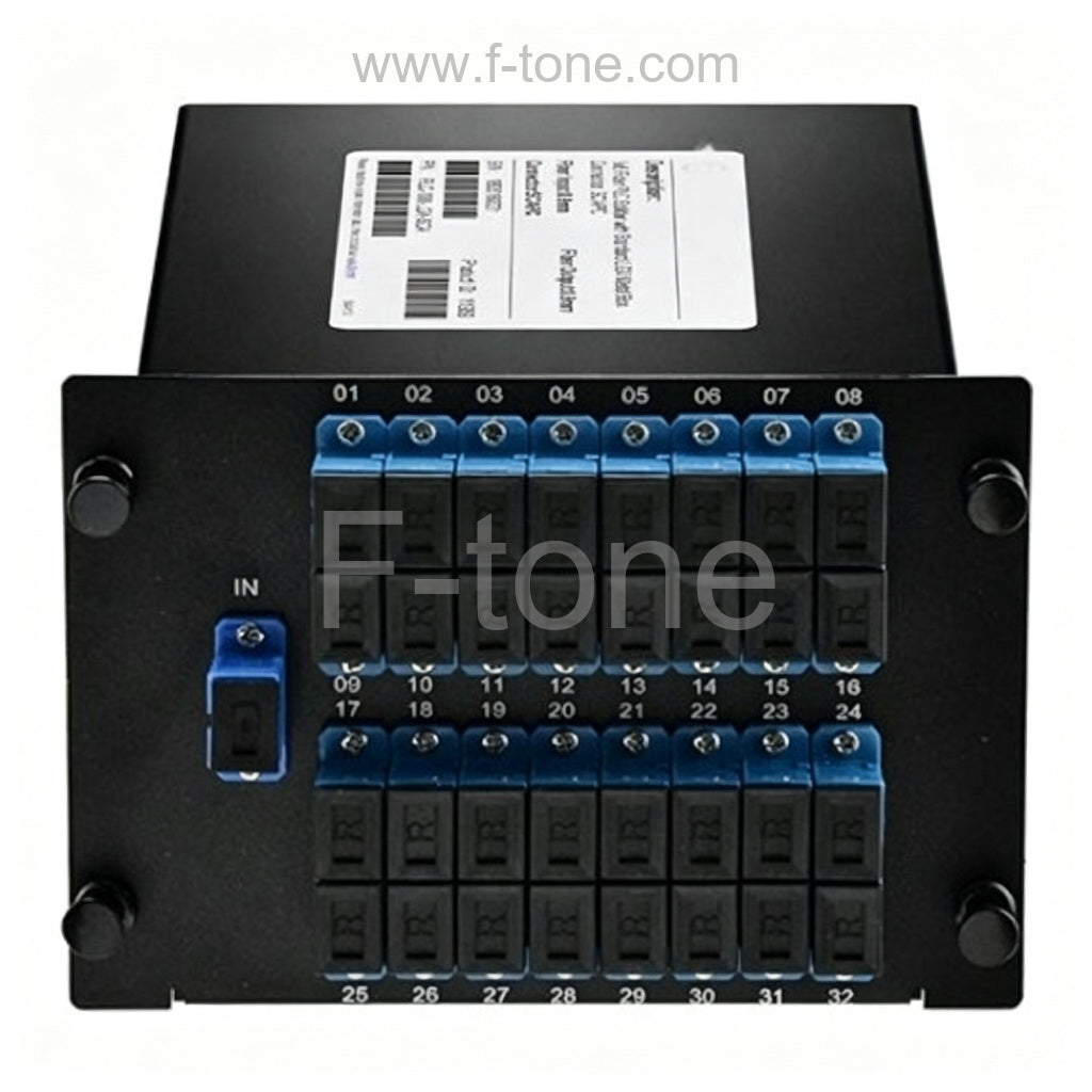 Custom 1xN,2xN Fiber Splitter in FLG Series LGX Cassette, SC/LC, UPC/APC