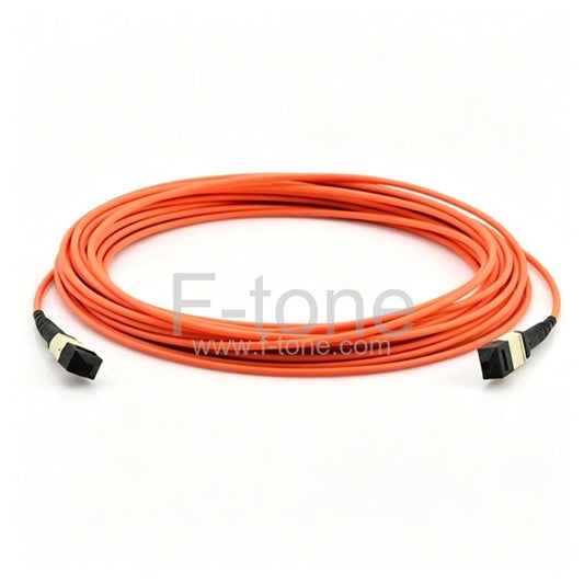 Customized 12 Fibers Multimode OM1 12 Strands MPO Trunk Cable 3.0mm LSZH/Riser