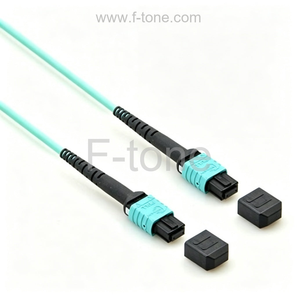 Customized 24 Fibers OM4 Multimode 12 Strands MTP Harness Cable 3.0mm LSZH/Riser