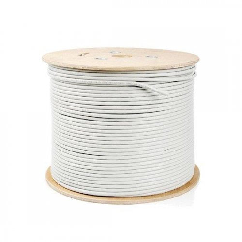 305m (1000ft) Spool Cat6 Unshielded(UTP) Solid PVC Bulk Ethernet CableRed