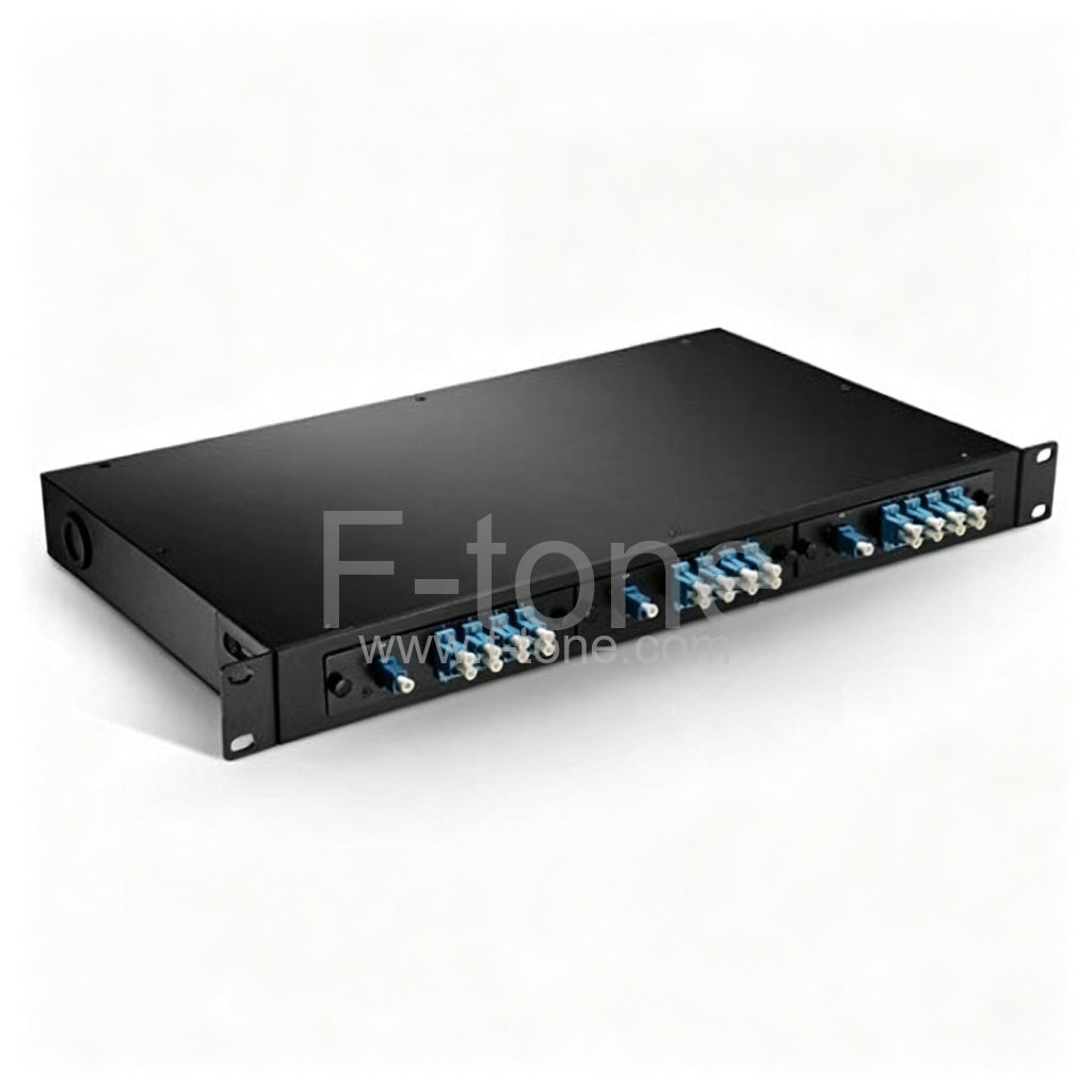 1RU SlideOut Rack Mount LGX Fiber Enclosure unloaded, holds up to 3 LGX Cassettes