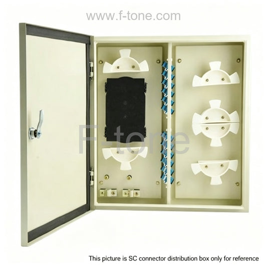 12 Fibers Indoor Wall Mountable Fiber Terminal Box as Distribution Box FS(05)A24A12C