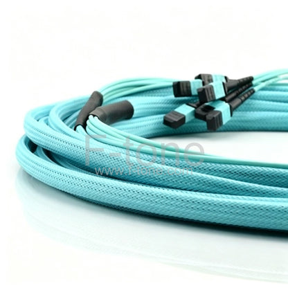 144 Fibers Single-Mode 24 Strands MPO Harness Cable 3.0mm LSZH/Riser
