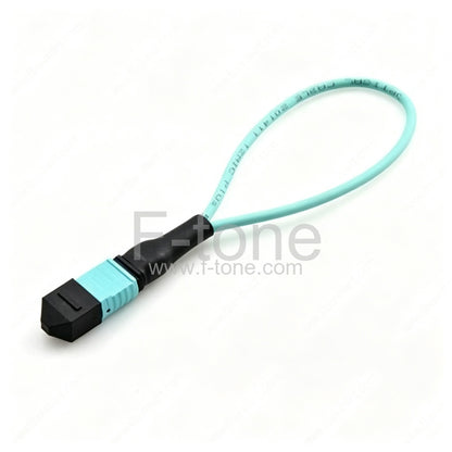 24 Fibers MTP Female Type 1 OM3 Multimode Fiber Loopback Module