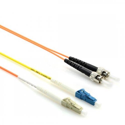 3m SC to ST OM1 Mode Conditioning Fiber Optic Patch Cable