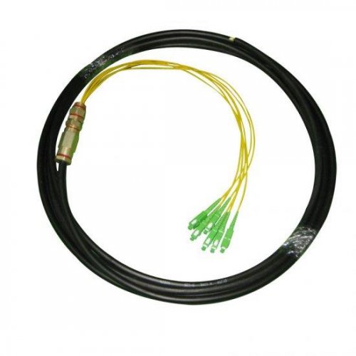 4 Fiber Multimode FC/SC/ST/LC Waterproof Fiber Optic Pigtail