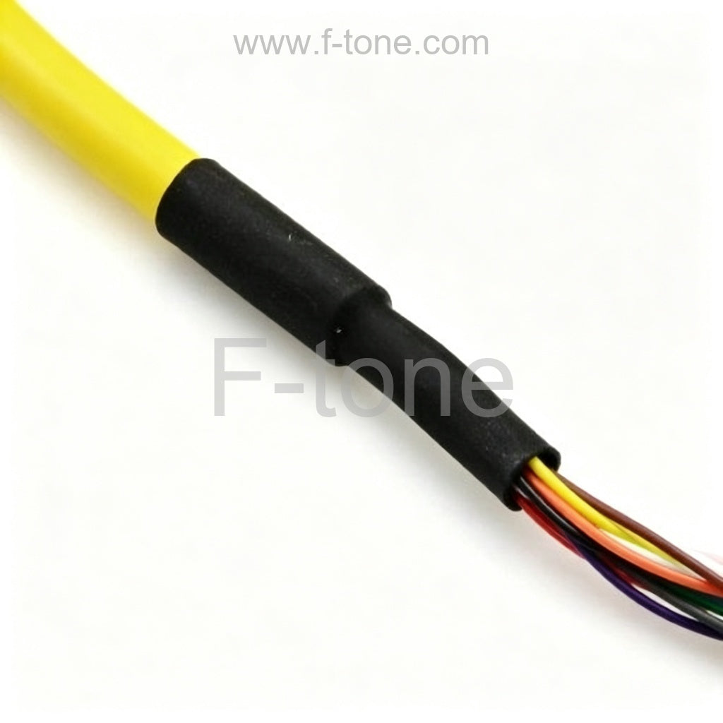 12 Fiber Singlemode 9/125 FC/SC/ST/LC Waterproof Fiber Optic Pigtail