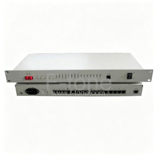 16E1+10/100/1000M PDH Fiber Optical Multiplexers Singlemode Dual Fiber 20KM 19 Inch Rack(with the orderwire phone)