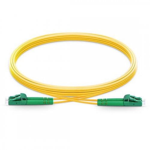 10M SC APC to SC APC Simplex 2.0mm PVC(OFNR) SMF Bend Insensitive Fiber Patch Cable