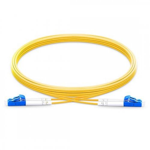 2M SC UPC to SC UPC Simplex 2.0mm PVC(OFNR) SMF Bend Insensitive Fiber Patch Cable