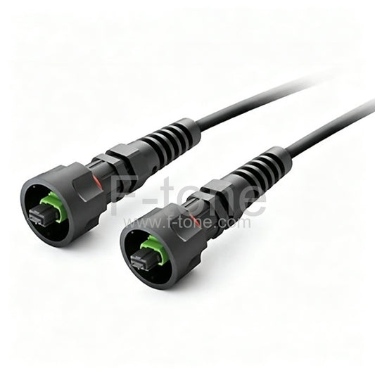 12 Fibers IP67 MPO to Standard LC/SC/ST/FC Singlemode Waterproof Fiber Optic Patch Cable