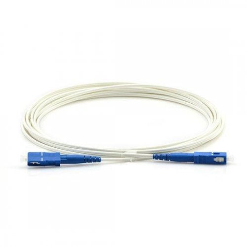 Duplex Singlemode 9/125 OS2, KFRP Strength Member, LSZH Indoor FTTH Fiber Patch Cable